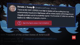 VIDEO: Kena Cek Fakta, Trump Serang Twitter