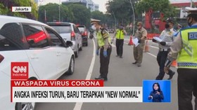 VIDEO: Angka Infeksi Turun, Baru Terapkan 'New Normal'