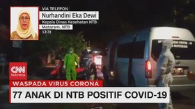 VIDEO: 77 Anak di NTB Positif Covid-19