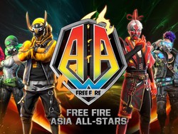 Booyah! Nonton Turnamen Free Fire Asia All-Stars Bisa dari Rumah