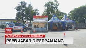 VIDEO: PSBB Jabar Resmi Diperpanjang