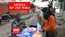 VIDEO: Warung Makan Siapkan Tempat, Didenda Rp250 Ribu