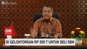 VIDEO: BI Gelontorkan Rp.200 T Untuk Beli SBN
