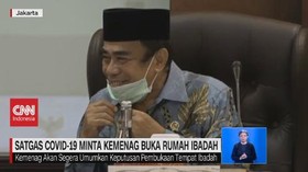 VIDEO: Satgas Covid-19 Minta Kemenag Buka Rumah Ibadah