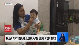 VIDEO: Jasa Infal Lebaran Sepi Peminat