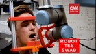VIDEO: Pemerintah Denmark Bikin Robot Untuk Tes Swab