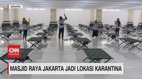 VIDEO: Masjid Hasyim Asy'ari Jakarta Jadi Tempat Karantina