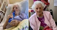 Sembuh Dari COVID-19, Nenek 103 Tahun Ini Rayakan dengan Minum Bir