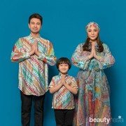 Simpel Hingga Elegan, 10 Gaya Fashion Keluarga Artis Indonesia di Hari Lebaran