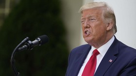 Trump Ejek Kantor CNN yang Diserang Pedemo George Floyd