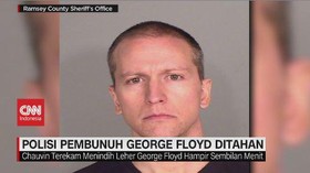 VIDEO: Polisi Pembunuh George Floyd Ditahan