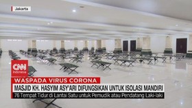 VIDEO: Masjid KH. Hasyim Asy'ari Difungsikan untuk Isolasi