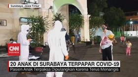 VIDEO: 20 Anak di Surabaya Terpapar Covid-19