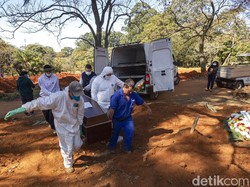 Brazil Negara Tertinggi Kasus Covid-19  Kedua di Dunia