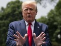 Donald Trump Saksikan Langsung Peluncuran SpaceX Tanpa Masker
