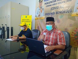 Total Kasus Positif Corona di Bengkulu Jadi 86 Orang, 22 Sudah Sembuh