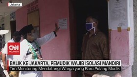 VIDEO: Balik Jakarta, Pemudik Wajib Isolasi Mandiri