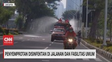 VIDEO: Penyemprotan Disinfektan di Jalanan & Fasilitas Umum