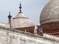 Bagian Bangunan Taj Mahal Rusak karena Badai