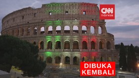 VIDEO: Colloseum Roma Kembali Dibuka
