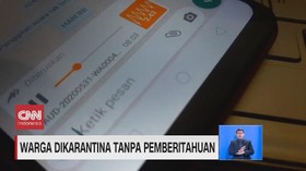 VIDEO: Warga Dikarantina Tanpa Pemberitahuan