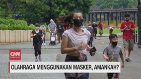 VIDEO: Olahraga Menggunakan Masker, Amankah?