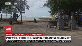 VIDEO: Pariwisata Balik Dukung Penundaan New Normal