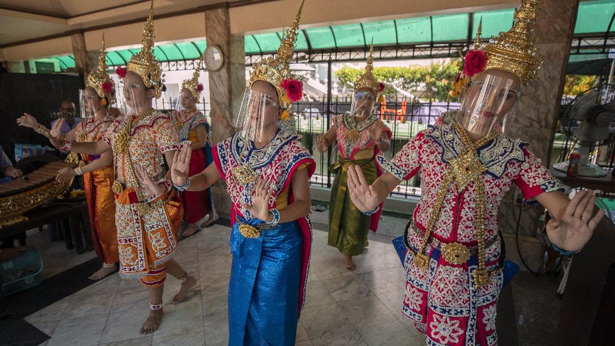 FOTO: Wajah New Normal Thailand saat Kasus Corona Melemah