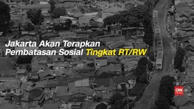 VIDEO: Jakarta Akan Terapkan Pembatasan Sosial di 62 RW