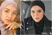 Inspirasi Style Hijab Marsha Natika Vs Sivia Azizah