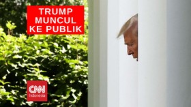VIDEO: Presiden Trump Menampakkan Diri ke Publik