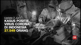 VIDEO: Kasus Positif Corona Capai 27 Ribu Per 2 Juni