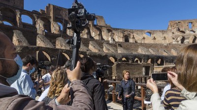Colosseum Dibuka Lagi, Pengunjung Dibatasi 300 Orang