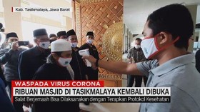 VIDEO: Ribuan Masjid di Tasikmalaya Kembali Dibuka