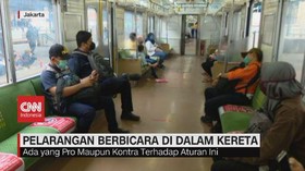 VIDEO: Aturan Baru, Penumpang Dilarang Bicara Selama di KRL