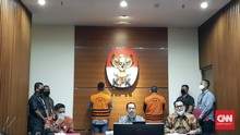KPK Pamerkan Nurhadi Pakai Rompi Tahanan saat Jumpa Pers