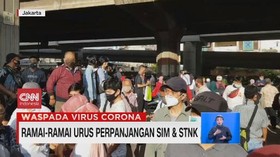 VIDEO: Ramai-ramai Urus Perpanjangan SIM dan STNK