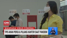VIDEO: Tips Aman Pergi dan Pulang Kantor Saat Pandemi