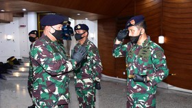 KSAL Diangkat Jadi Warga Kehormatan Korps Marinir TNI AL