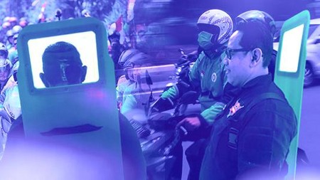 Sekat Plastik Ojol kala New Normal
