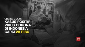 VIDEO: Pasien Positif Virus Corona Tembus 28 Ribu Per 3 juni