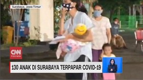VIDEO: 130 Anak di Surabaya Terpapar Covid-19