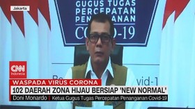VIDEO: 102 Daerah Zona Hijau Bersiap 'New Normal'