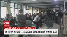 VIDEO: Antrean Bayar Pajak Kendaraan & Urus SIM Membludak