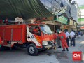 Akhir PSBB Jakarta, Pasar Tanah Abang Disemprot Disinfektan