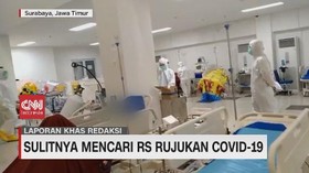 VIDEO: Sulitnya Mencari RS Rujukan Covid-19