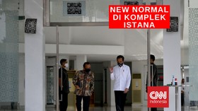 VIDEO: Persiapan New Normal di Komplek Istana Kepresidenan