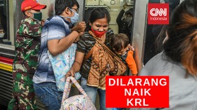 VIDEO: 8 Juni Balita Dilarang Naik KRL