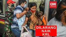 VIDEO: 8 Juni Balita Dilarang Naik KRL