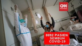 VIDEO: 8.892 Pasien Covid-19 di Indonesia Sembuh